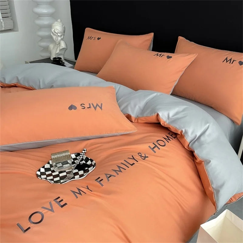 Parure Housse de Couette Style Nordique