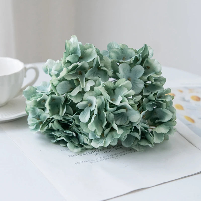 Fleur Artificielle Hortensia en Soie