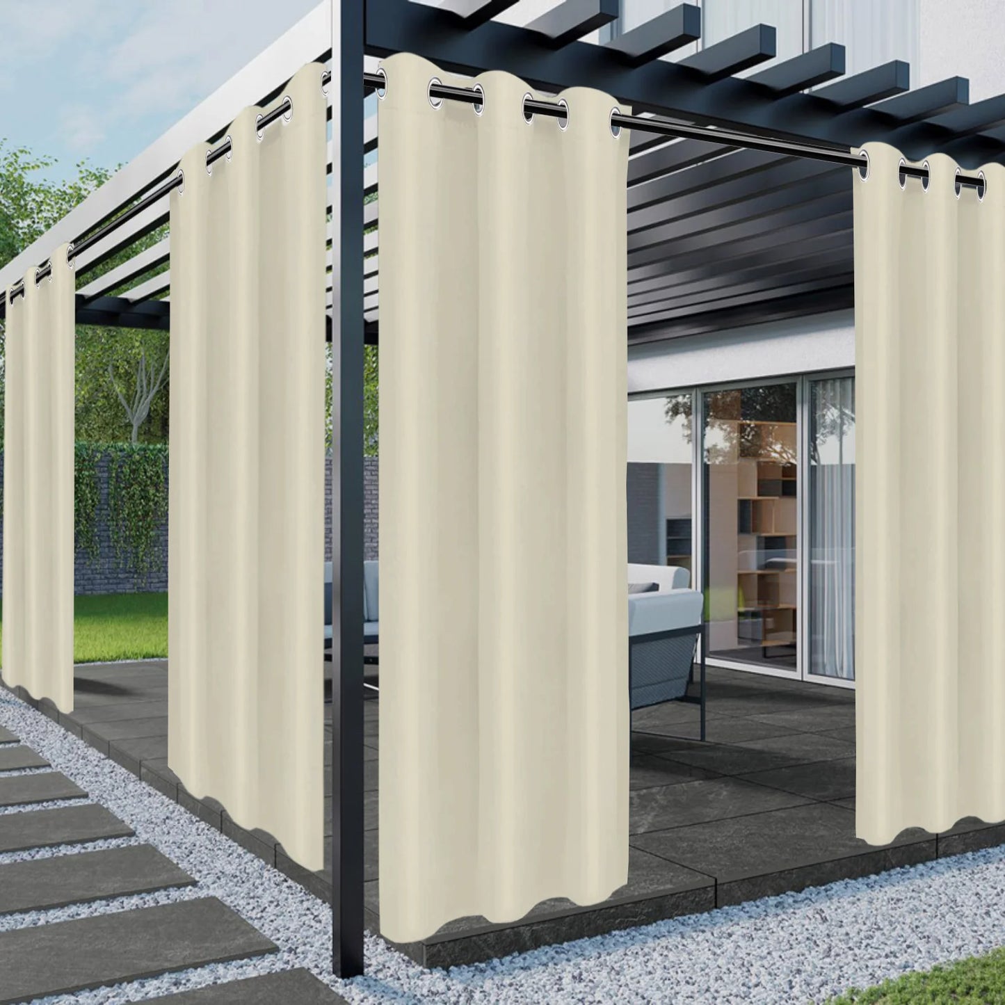 Rideaux Extérieurs Imperméables