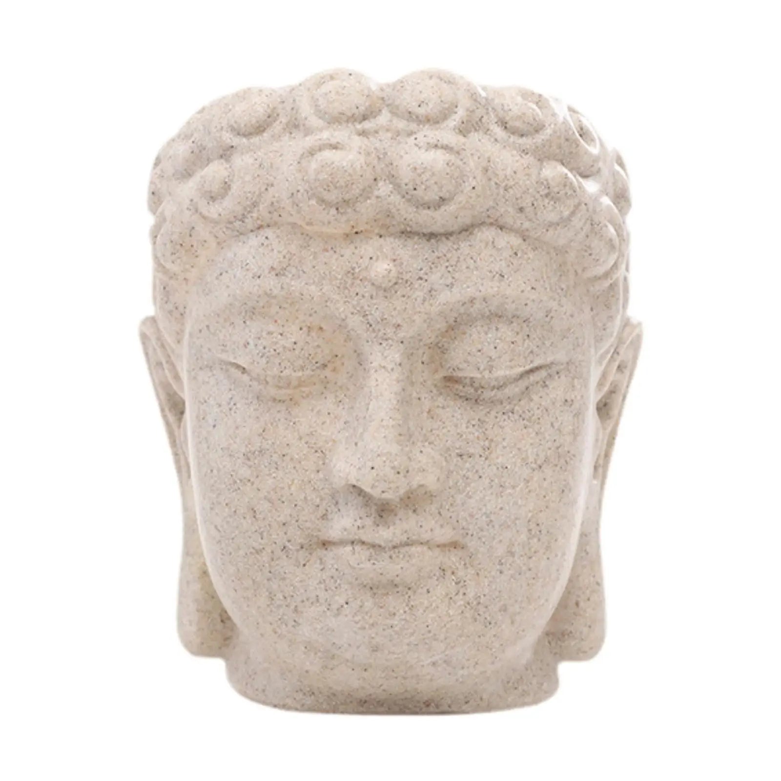 Pot de Fleurs Tête de Bouddha