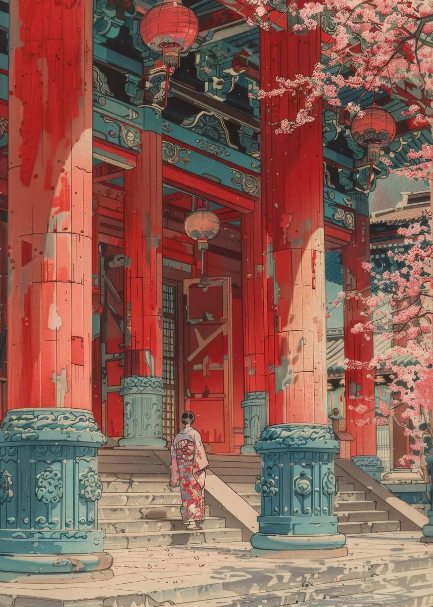 Tableau Moderne Art Asie