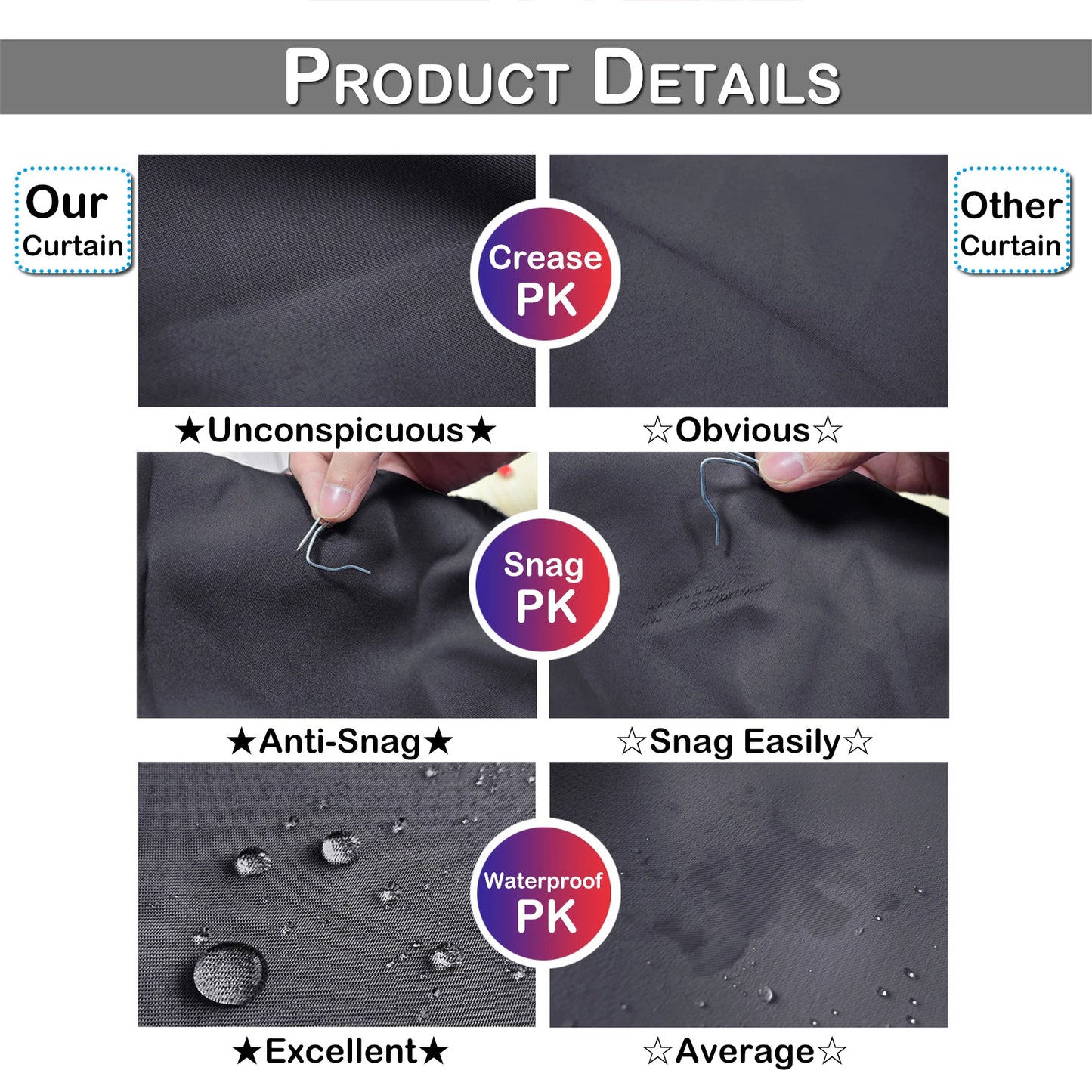 Rideaux de Porte Large