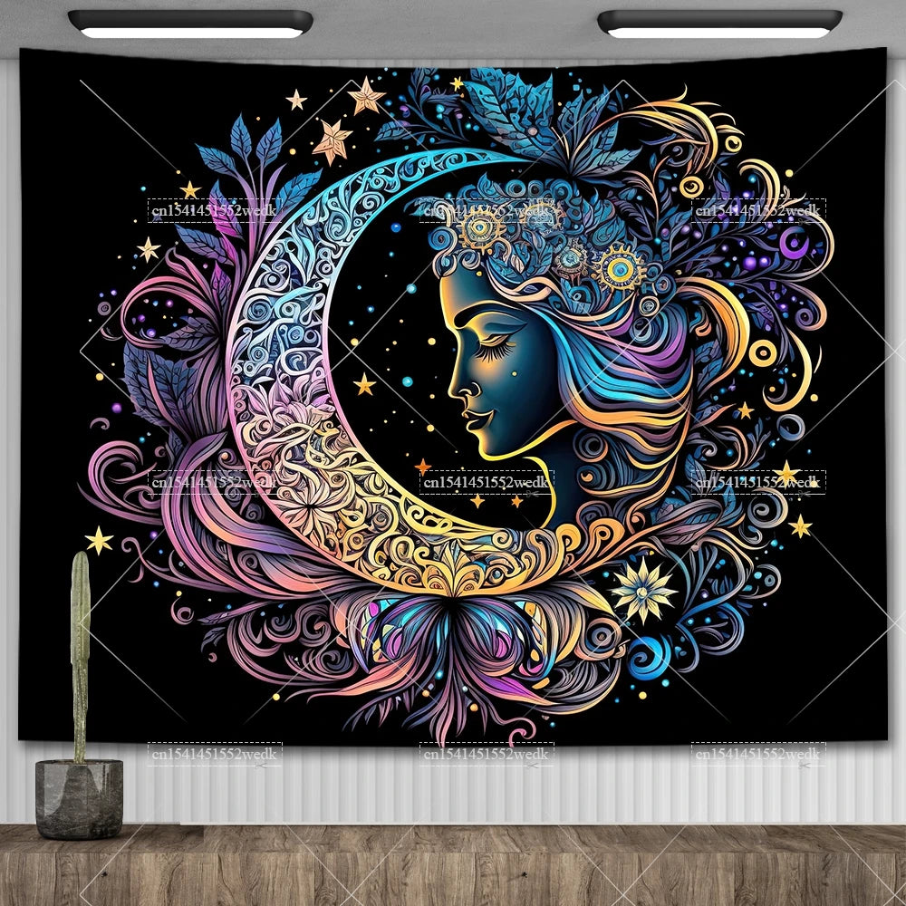 Tenture Murale Lune