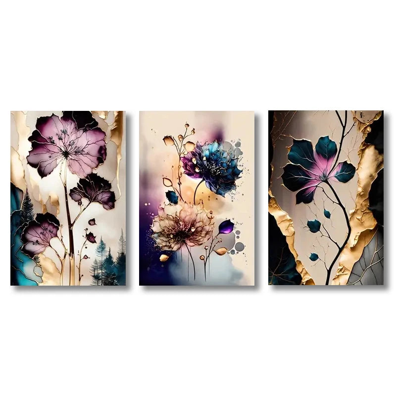 Tableau Moderne Art Fleur