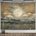 Tenture Murale Lune