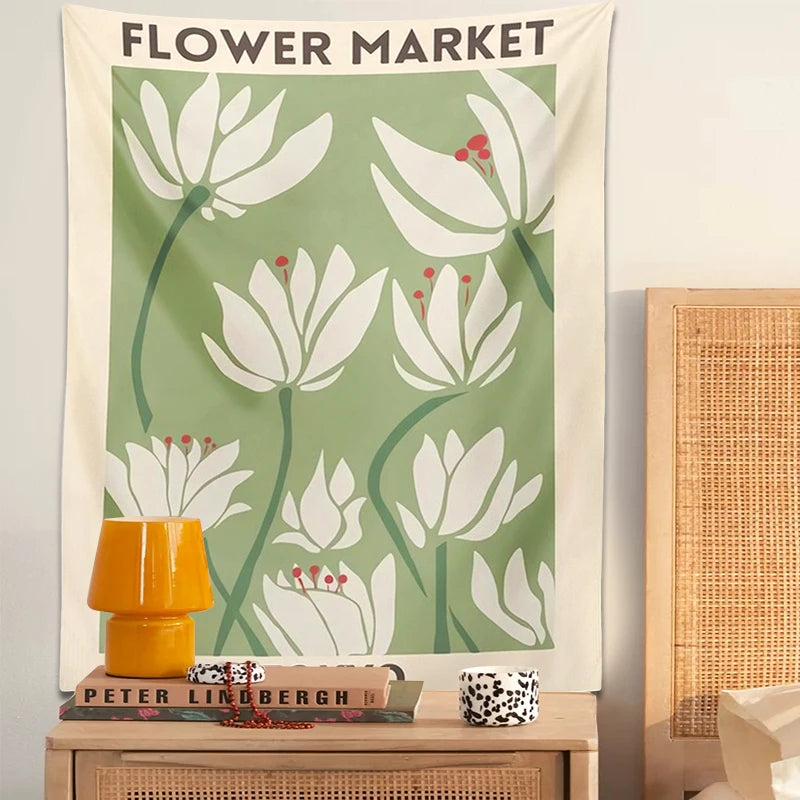 Tenture Murale Floral