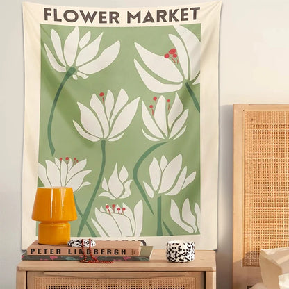 Tenture Murale Floral