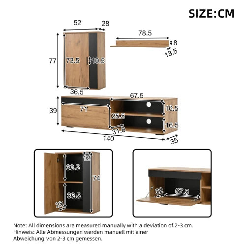 Ensemble Etagère Murale TV