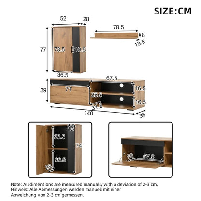 Ensemble Etagère Murale TV