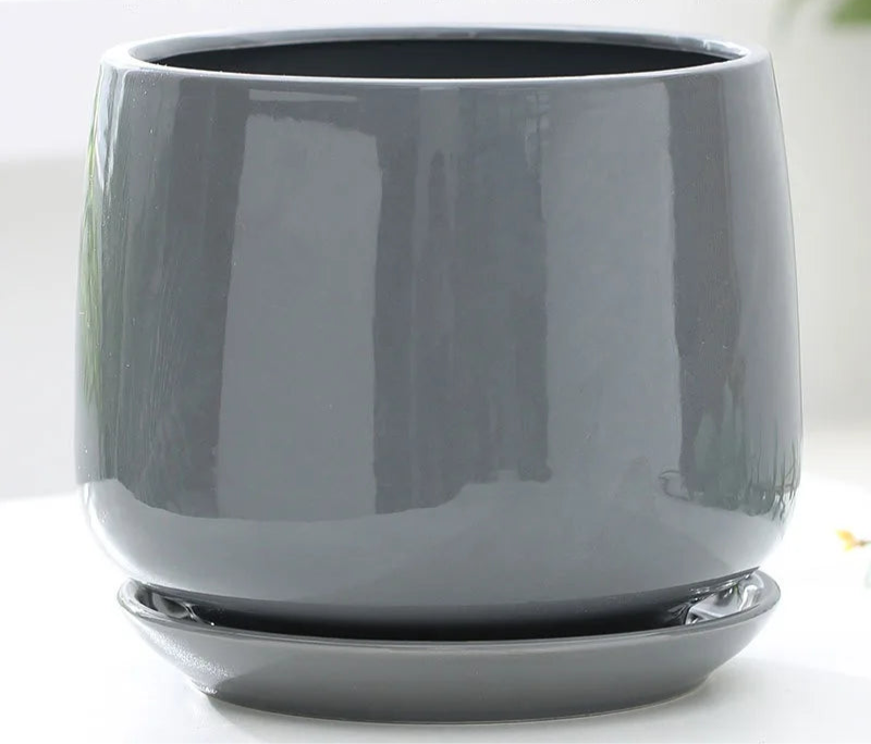 Pot de Fleurs en Céramique Nordique