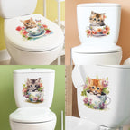 Autocollant Mural Animal WC