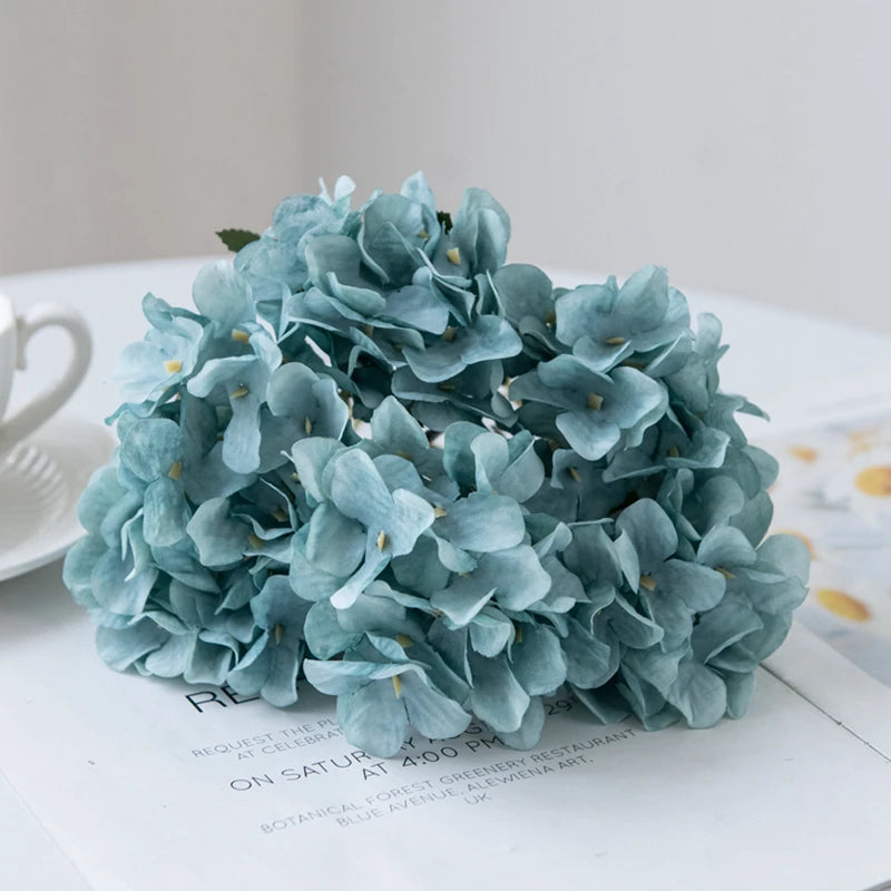 Fleur Artificielle Hortensia en Soie
