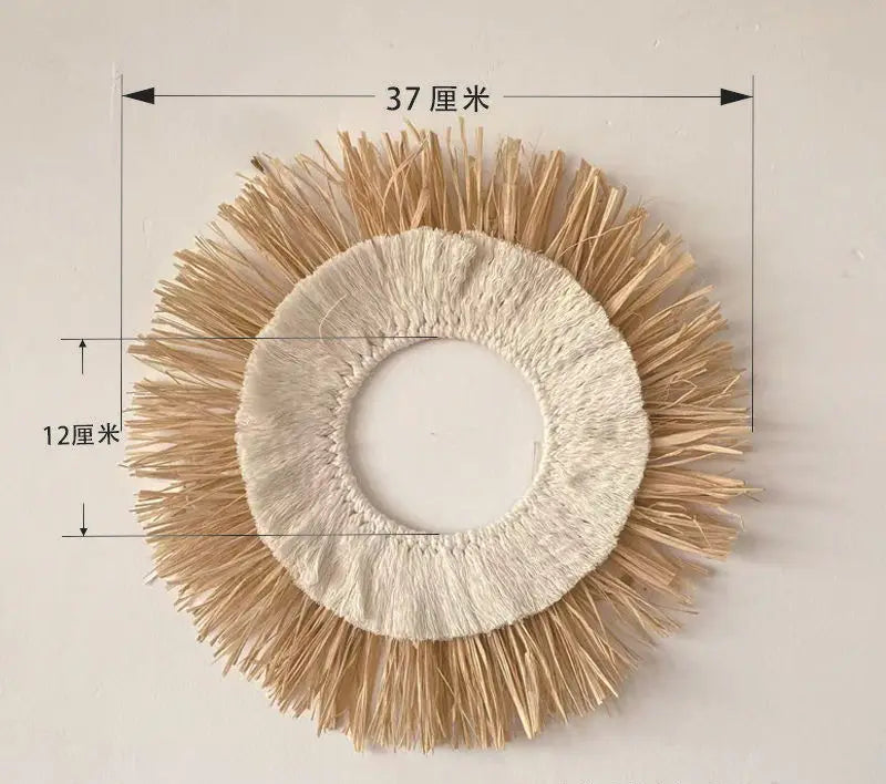 Décorations Murales  en raphia