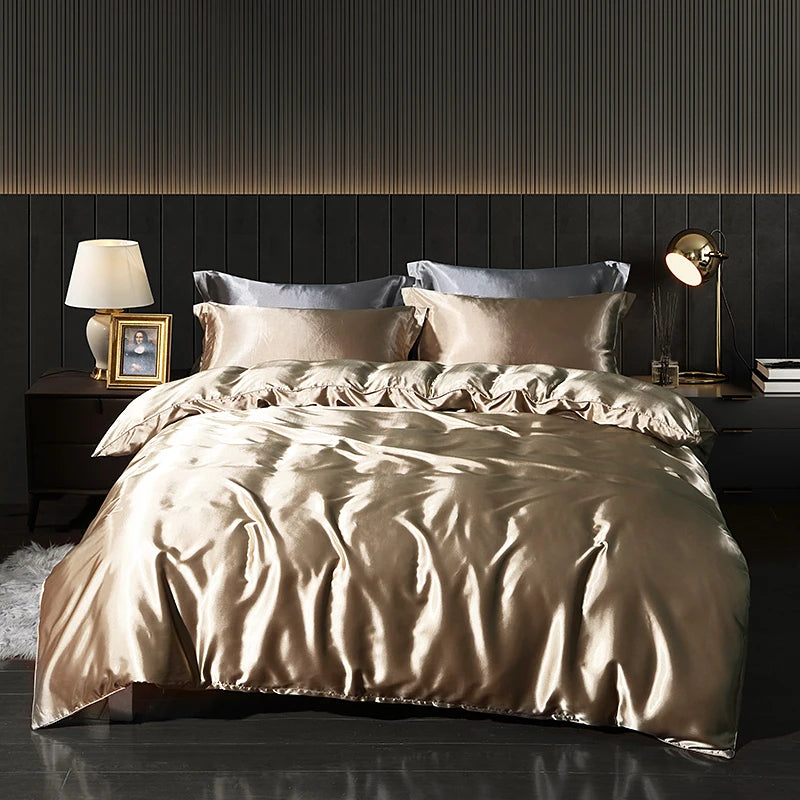 Parure Housse de Couette en Soie