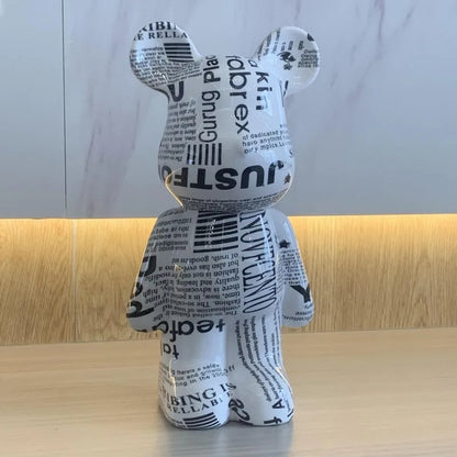 Figurine Ours Urbaine 28 cm