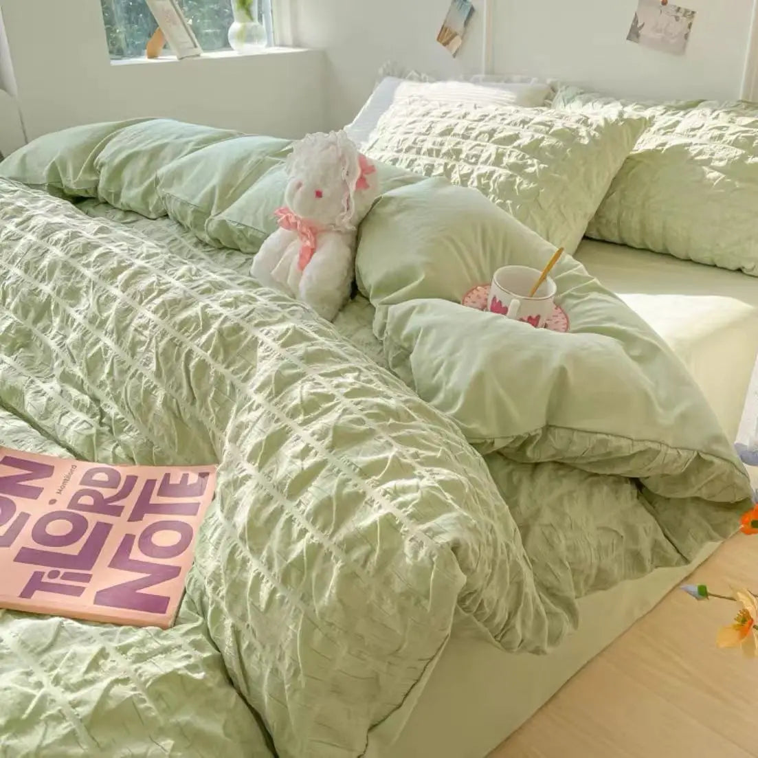 Parure Housse de Couette Coton