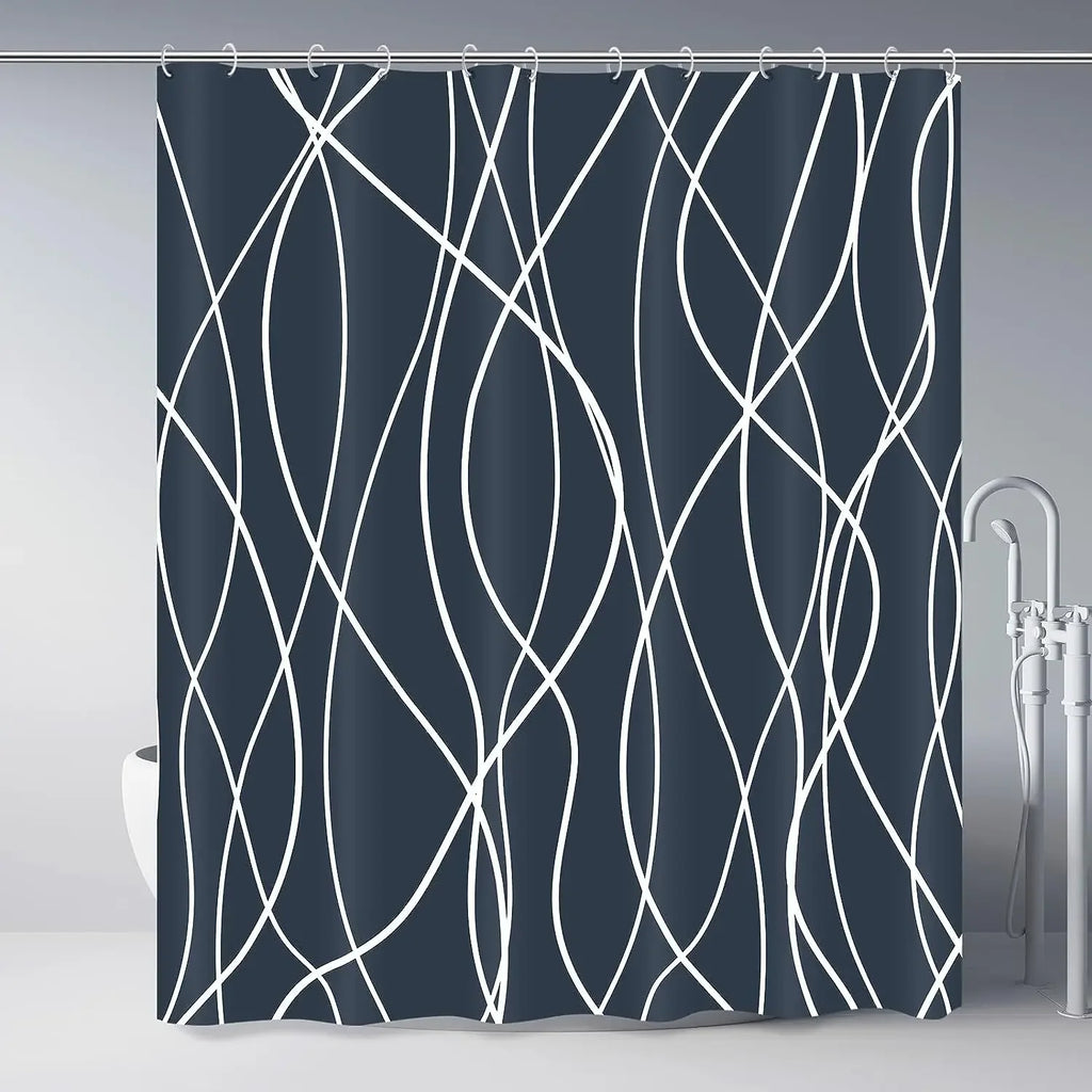 Rideau de Douche en Tissu