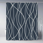 Rideau de Douche en Tissu