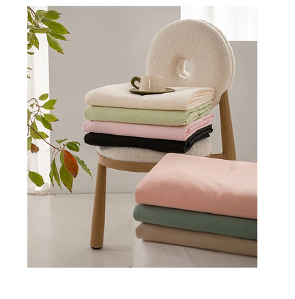 Parure Housse de Couette en Coton Lavé