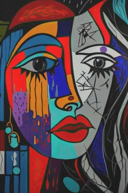 Tableau Moderne Art Abstrait