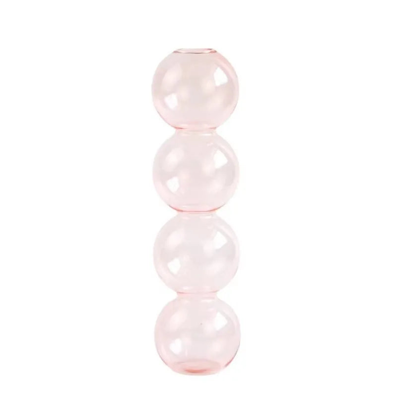 Vase en Verre à Bulles style Nortique