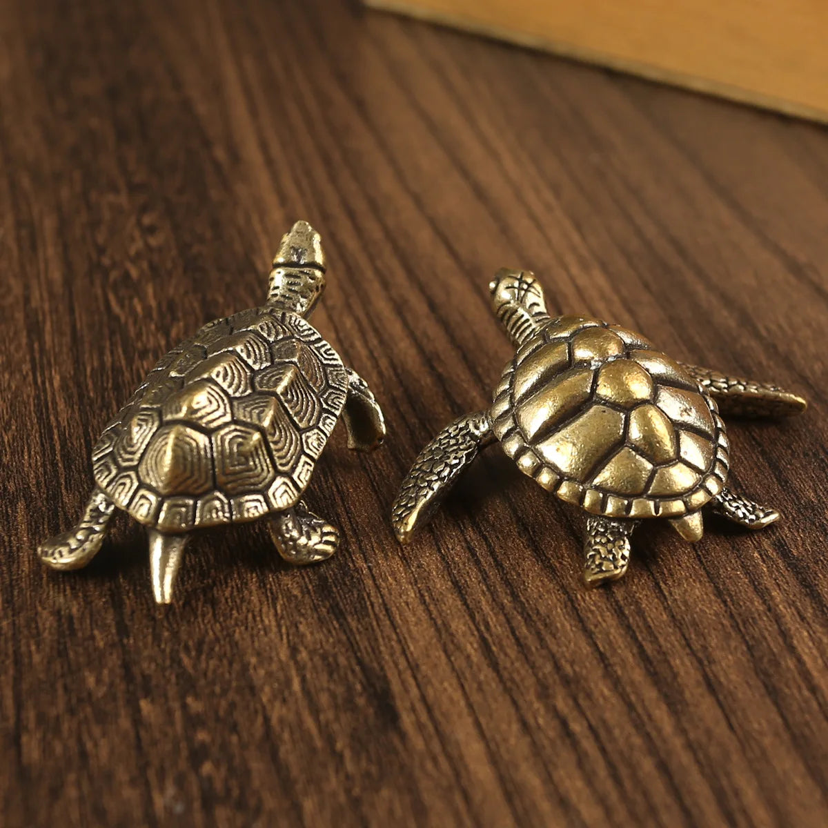 Figurine de Tortue Cuivre