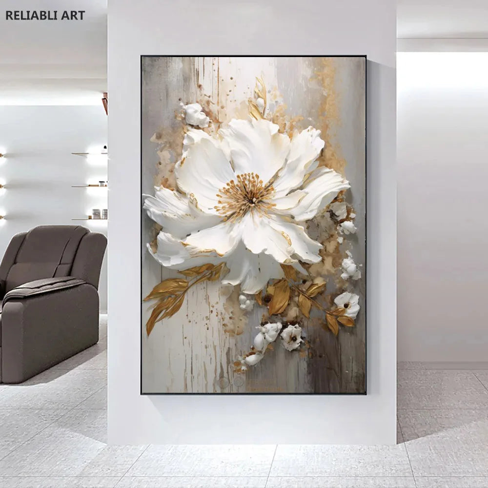 Tableau Moderne Art Fleur