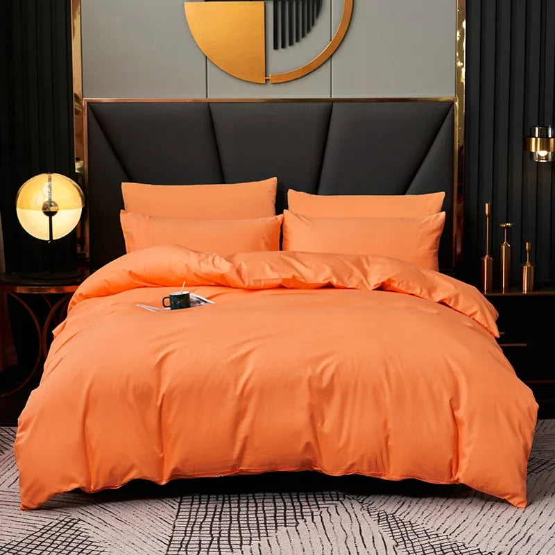 Parure Housse de Couette en Coton