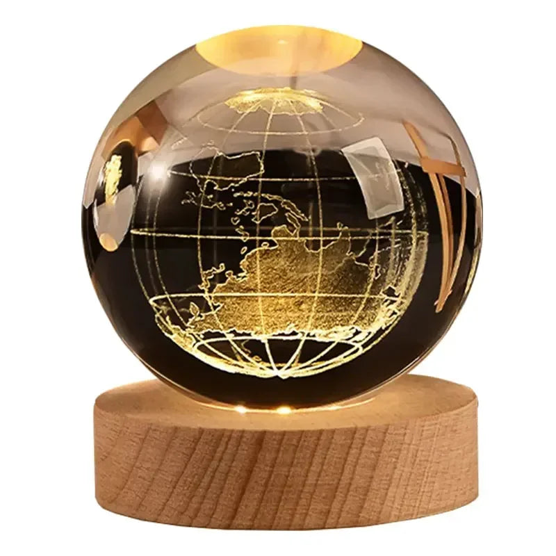 Boule de Cristal 3D Décoration Intérieure