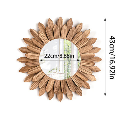 Miroir Décoratif Mural Rond