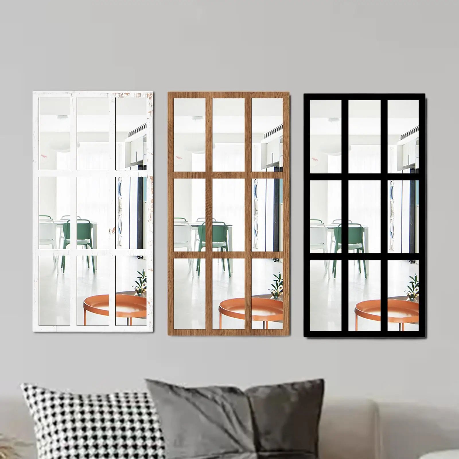 Miroir Décoratif imitation fenêtre