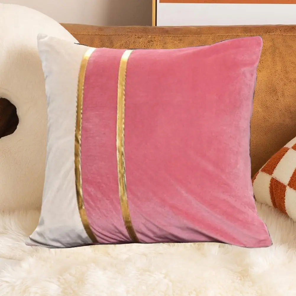 Housse de Coussin en Velours uni