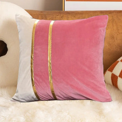 Housse de Coussin en Velours uni
