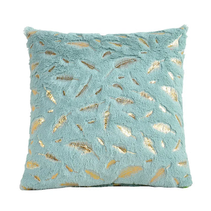 Housse de Coussin en Peluche