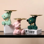 Figurine Ours Géométrique