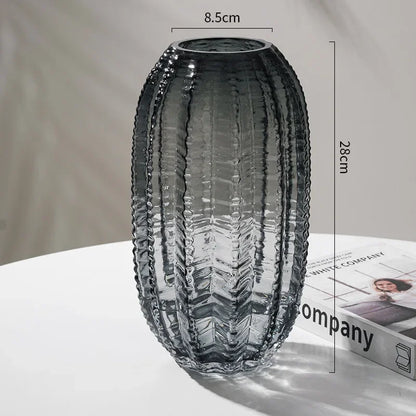 Vase en Verre imitation Cactus