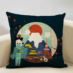 Housse de Coussin Japon