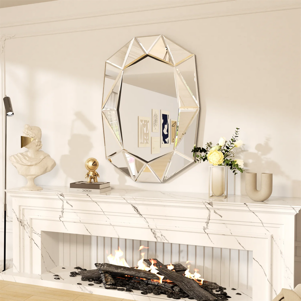 Miroir Décoration Asymétrique