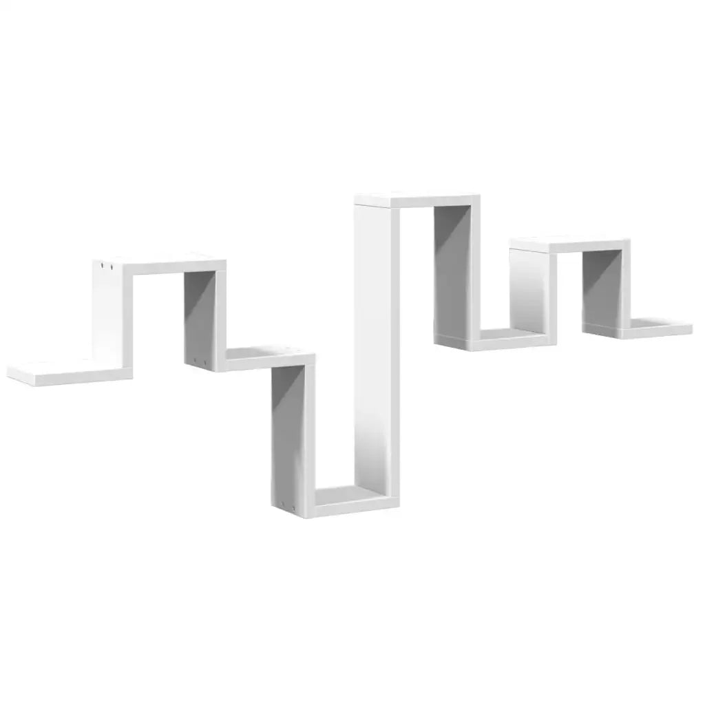 Etagère Murale Blanche Bois