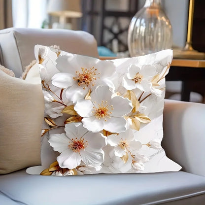 Housse de Coussin Floral