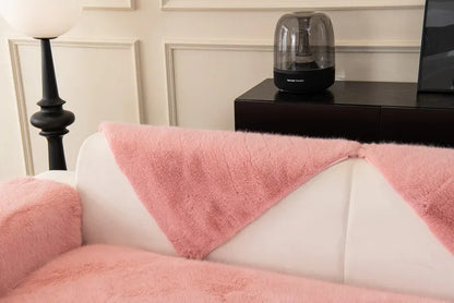 Housse  de Canapé en Peluche Lapin