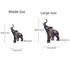 Sculpture Eléphant en Résine
