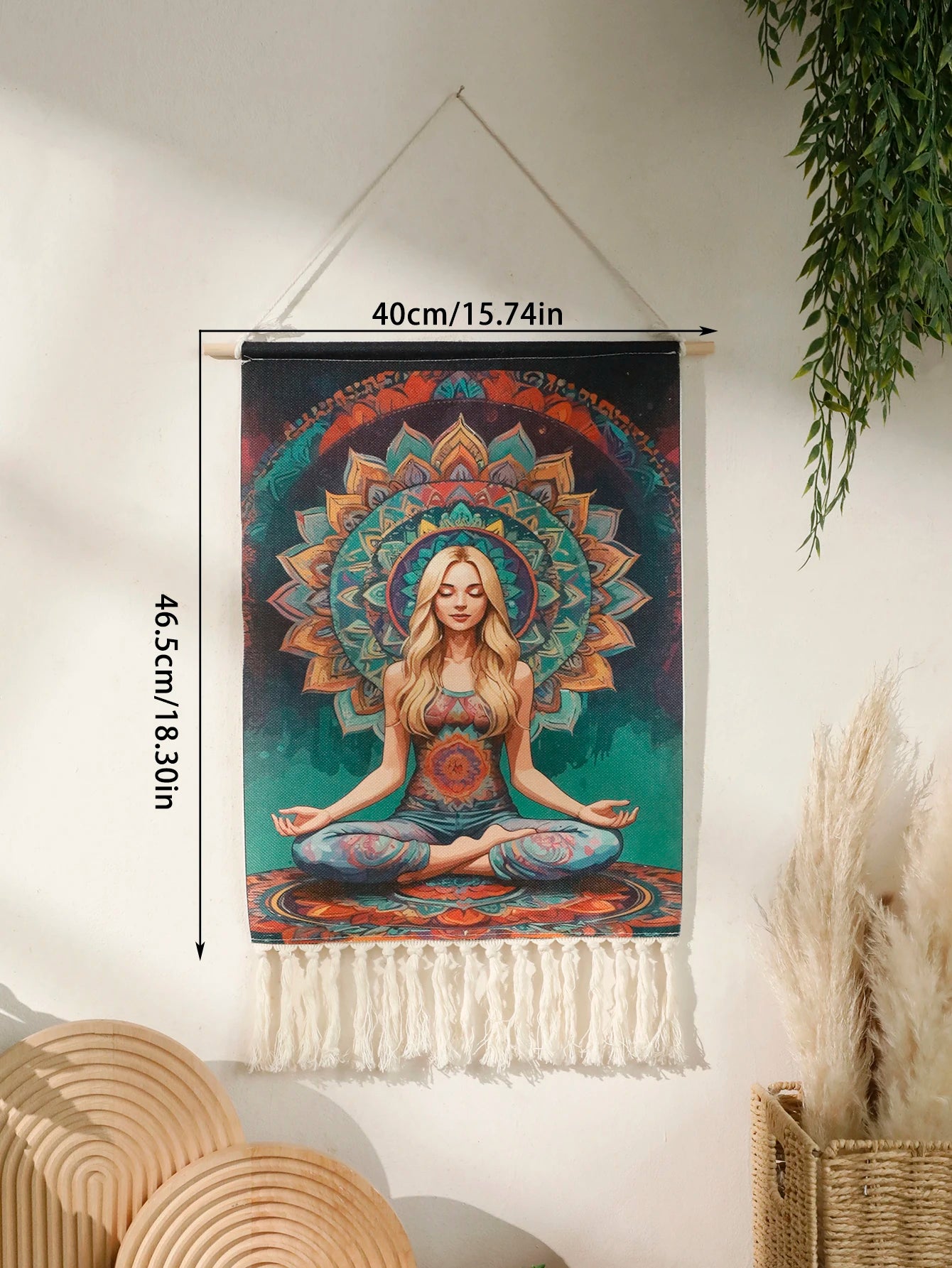 Tapisserie Murale Macramé Bohème