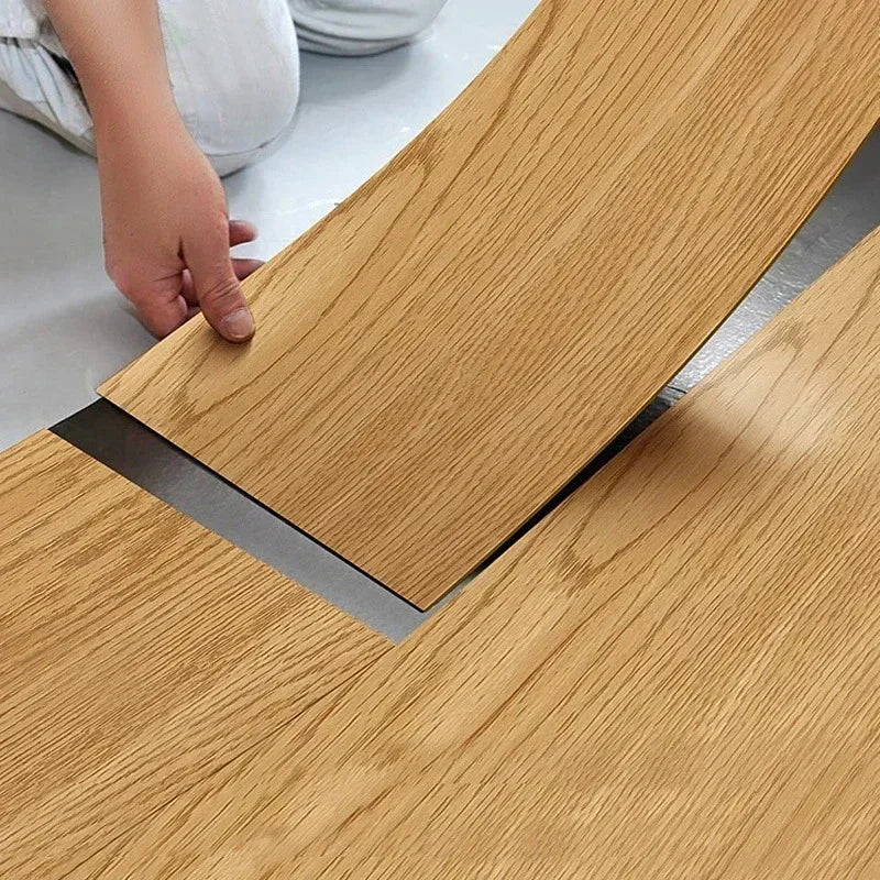 Autocollant de Sol grain de bois