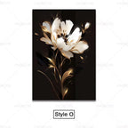 Tableau Moderne Fleur