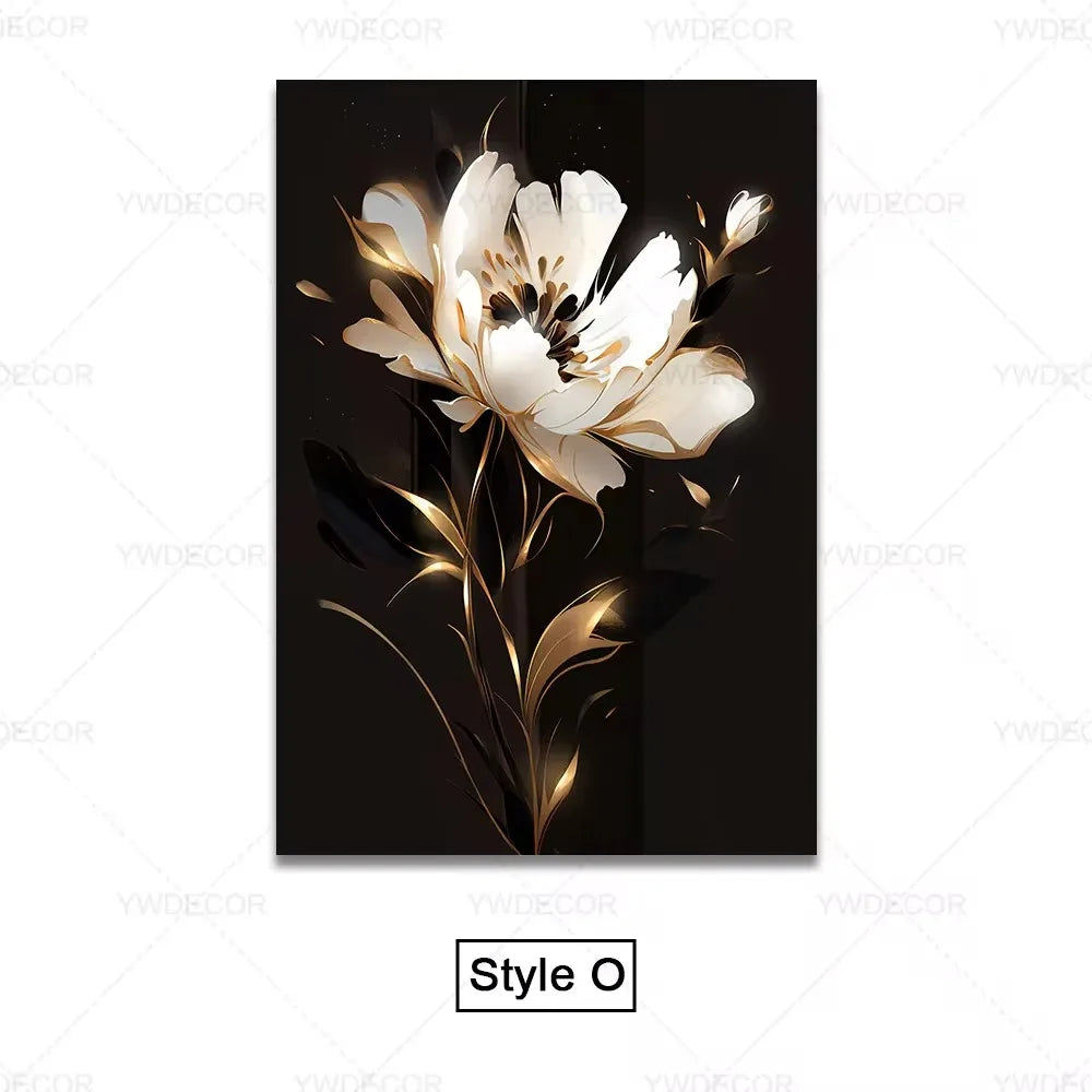 Tableau Moderne Fleur