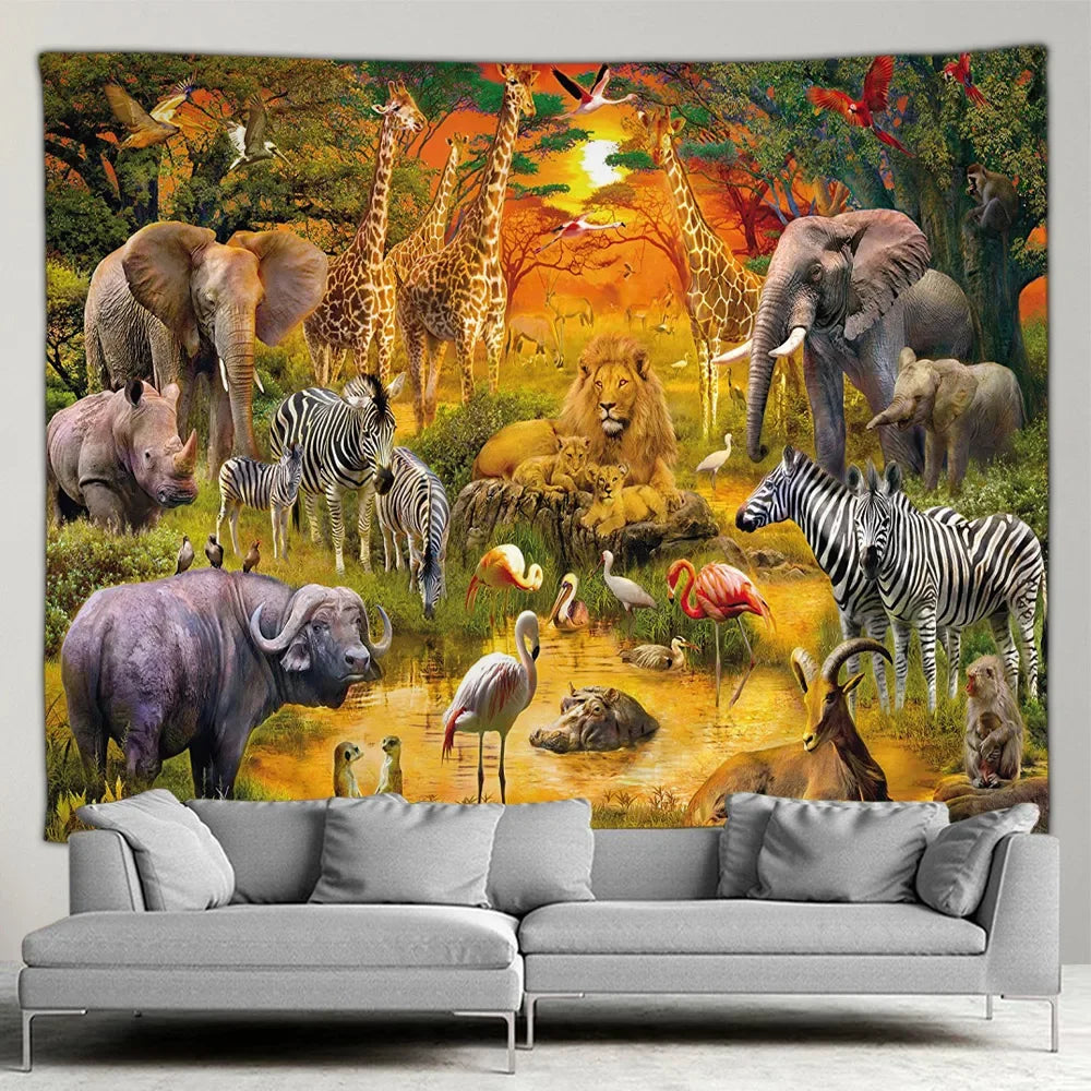 Tenture Murale Animal