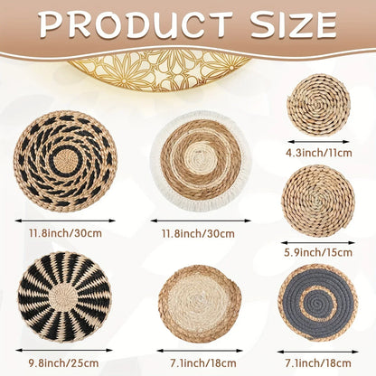 Paniers Muraux en Jonc de mer