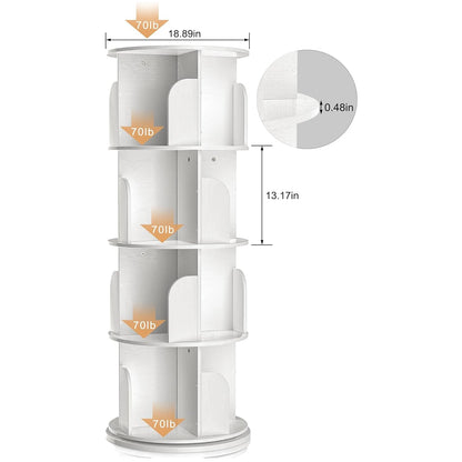 Bibliothèque Rotative 4 niveaux