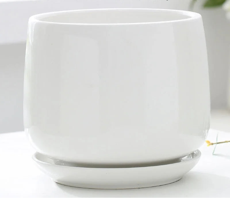 Pot de Fleurs en Céramique Nordique